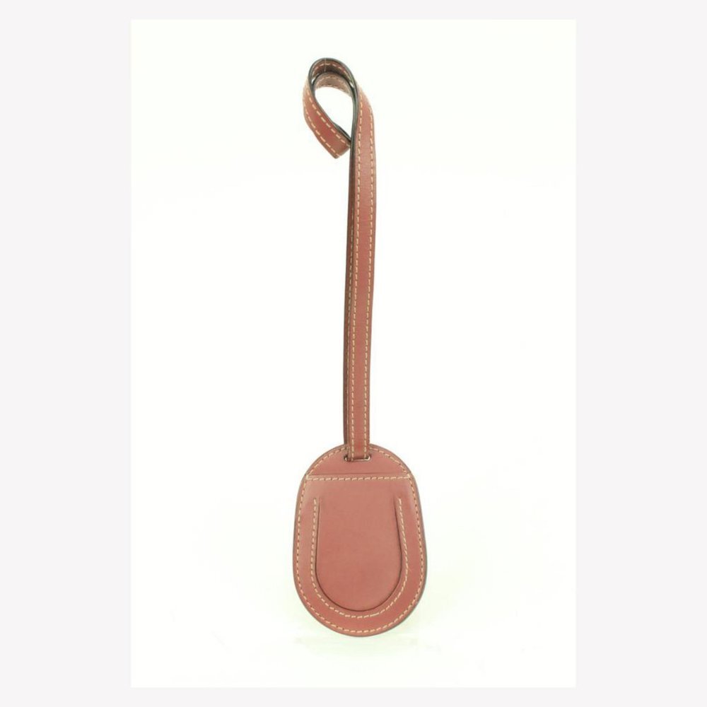 Gucci Mauve Clochette Luggage Tag from Reversible Supreme GG Tote 44gk86